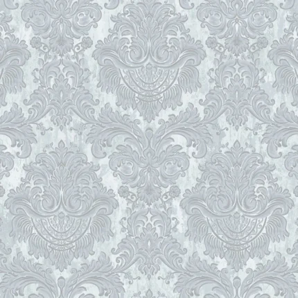 Gray Embossed Seven Adawall Wallpaper 7807-2